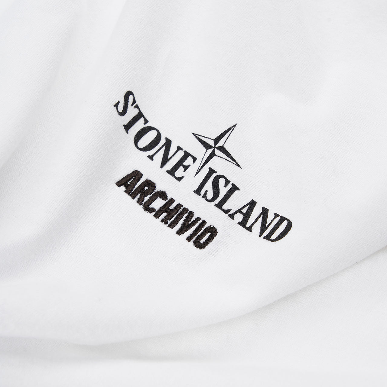 stone island archivio t shirt white 76152NS91 V0001 a.plus