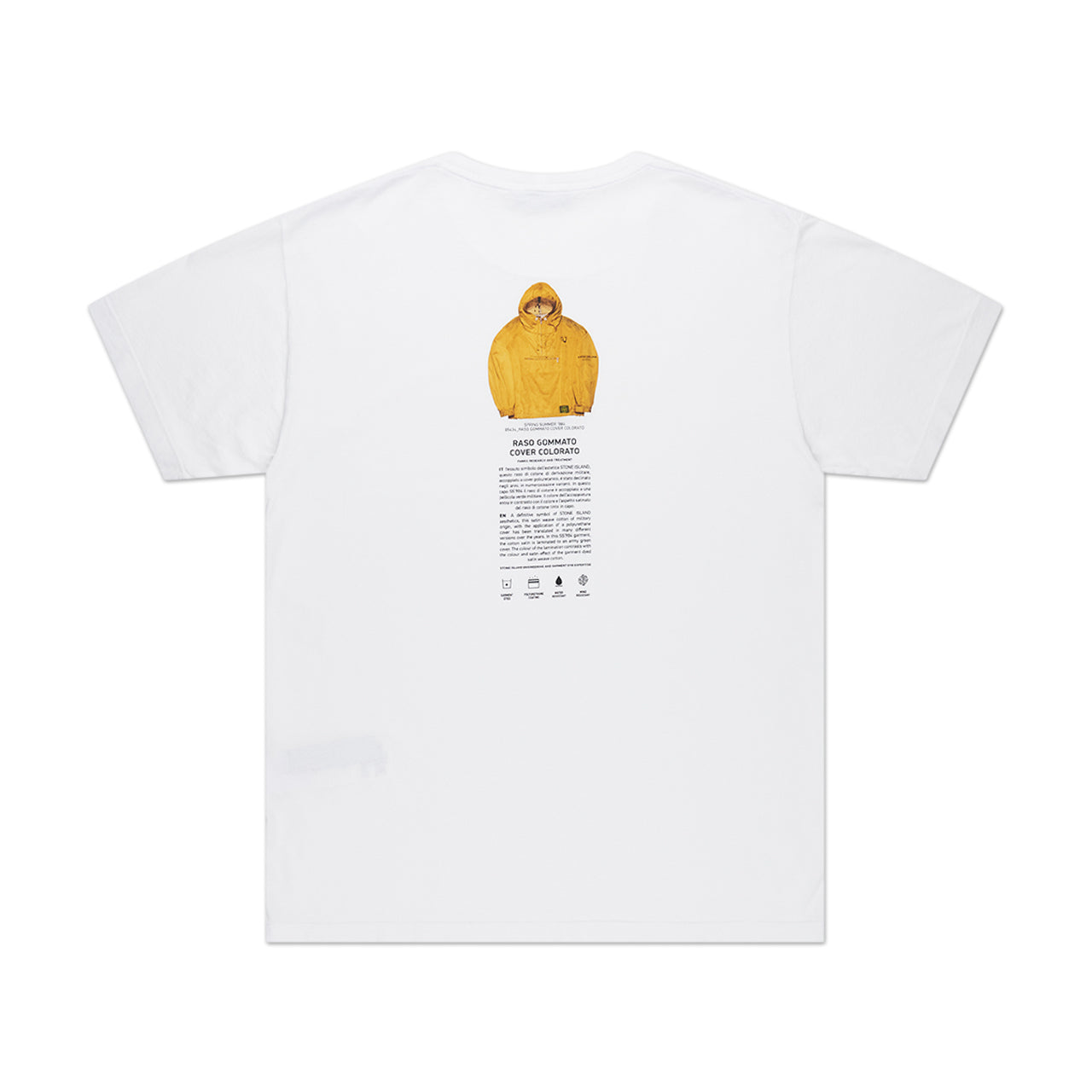 stone island archivio t-shirt (white) 76152NS91-V0001 - a.plus