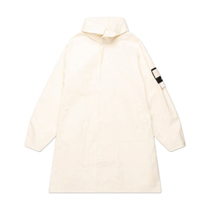 stone island stone island coat mac supima 2l ghost piece (cream)