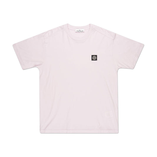 stone island stone island cotton t-shirt (pink)
