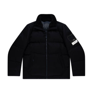 stone island stone island ghost piece down jacket (black)