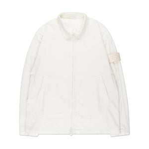 stone island stone island ghost piece overshirt (cream)