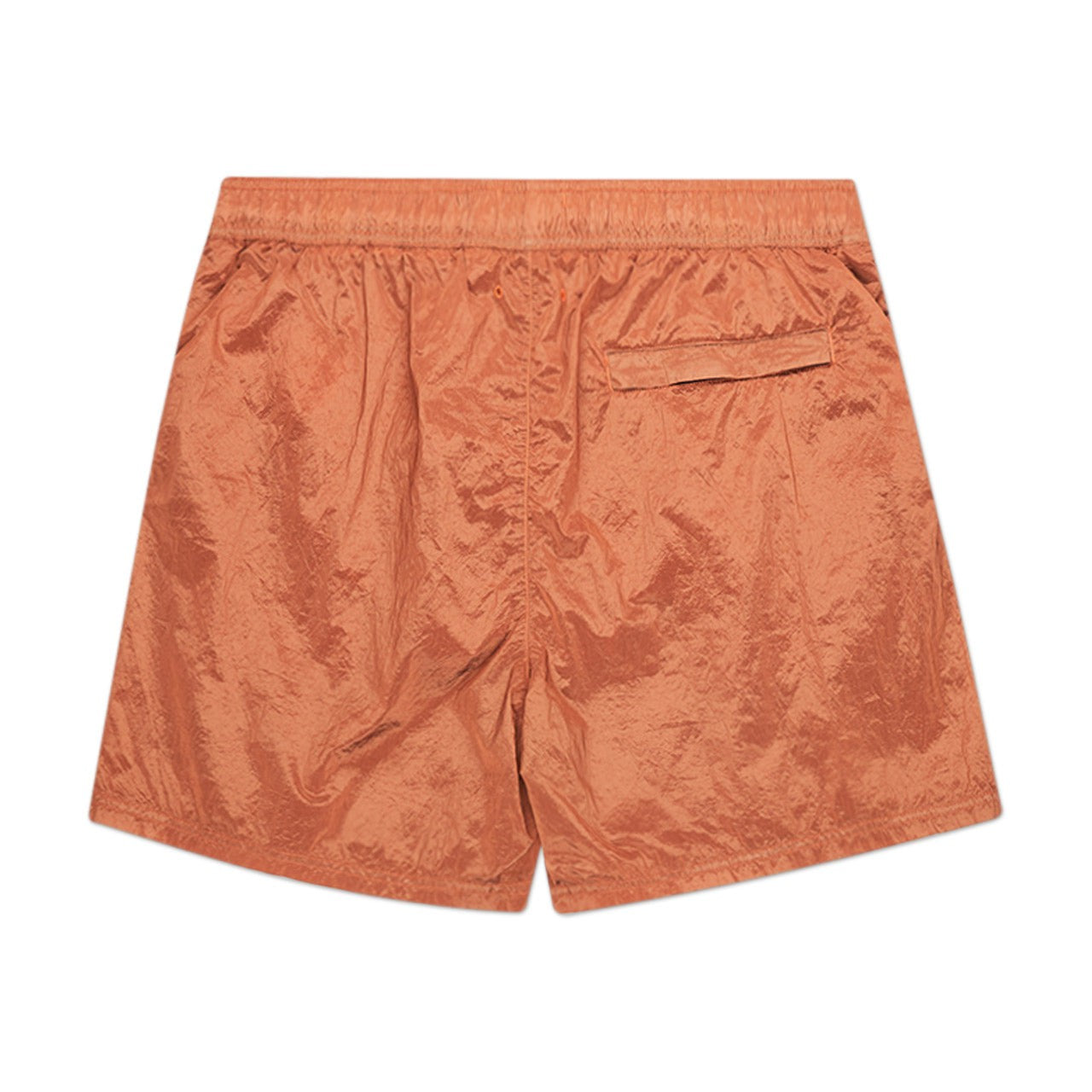 stone island stone island nylon metal swim shorts (orange)