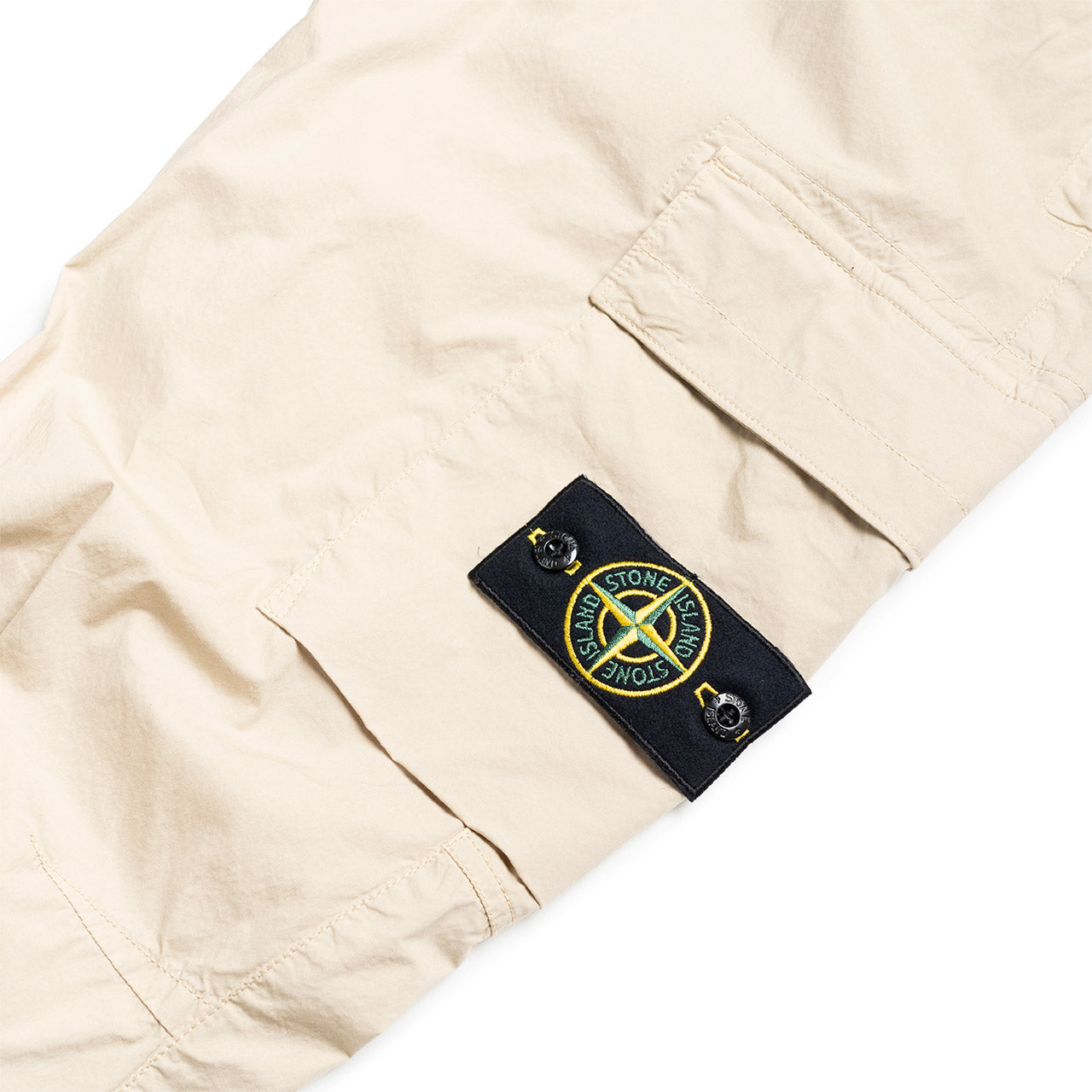 stone island slim cargo pants (beige) 761531303.v0090 - a.plus