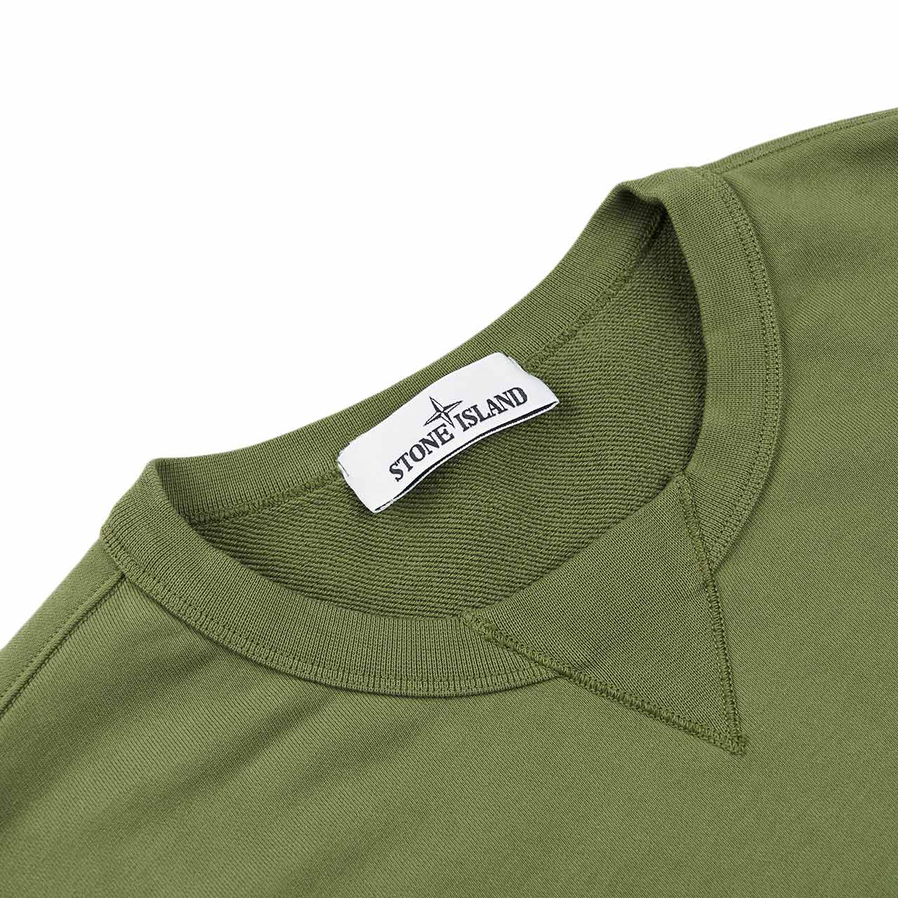 Stone island hotsell sweatshirt olive green