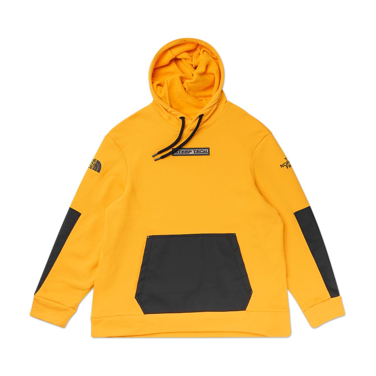 the north face black series steep tech graphic hoodie (summit gold) - nf0a4r5gzu3 - a.plus - Image - 1