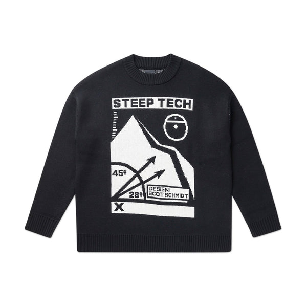 the north face black series steep tech knit top (black) NF0A4QY3Jk31