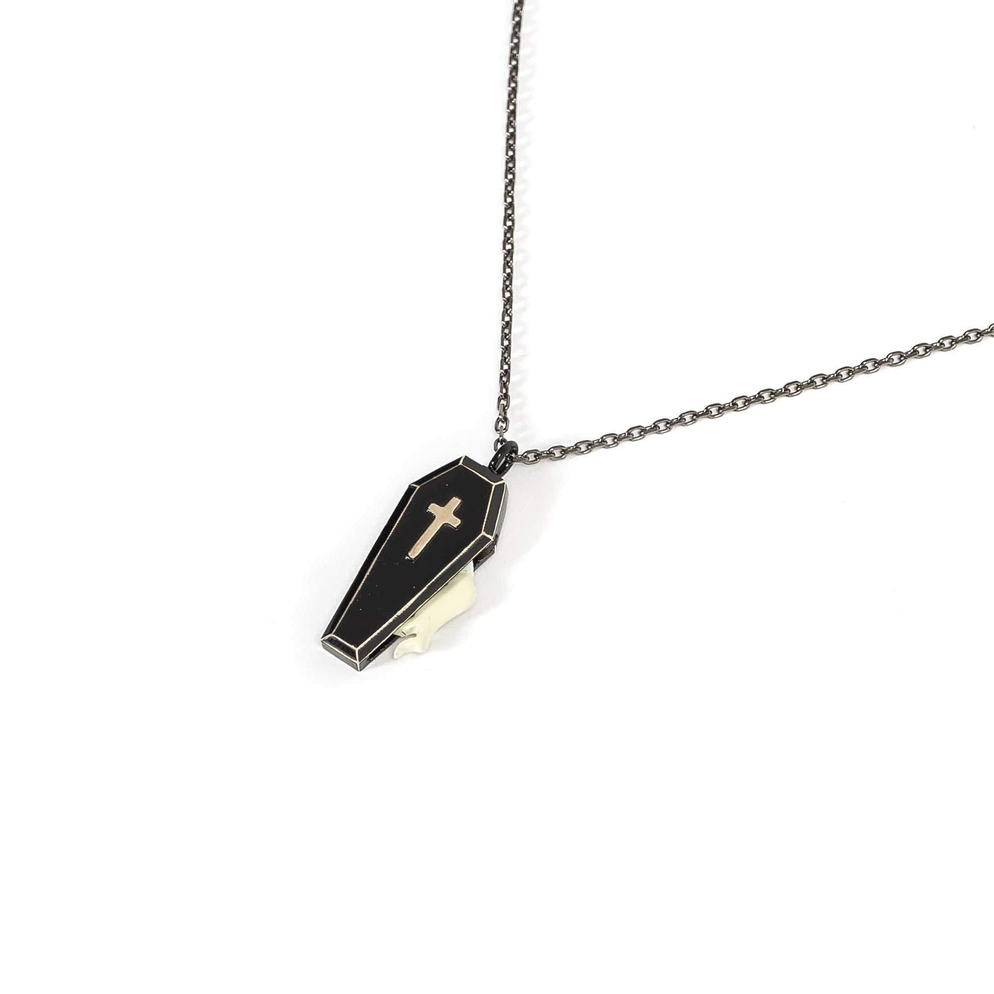 undercover coffin necklace (black) - ucy4n02 - a.plus - Image - 2