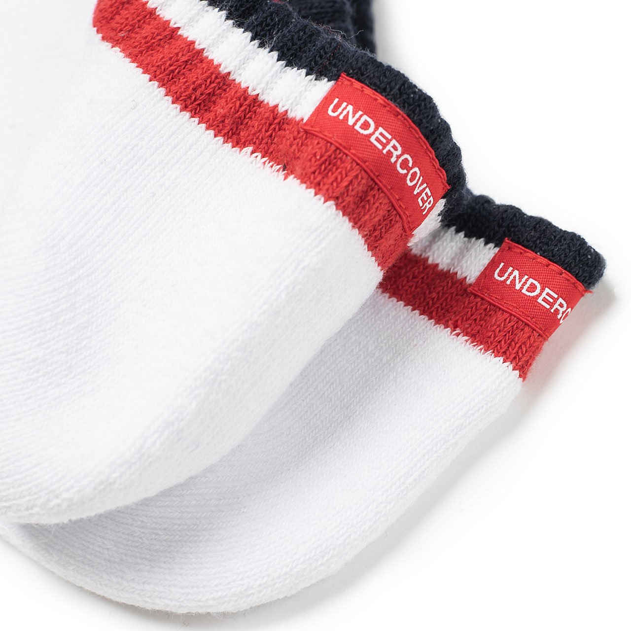 undercover undercover ankle socks (white / multi) UCY4L03-wht