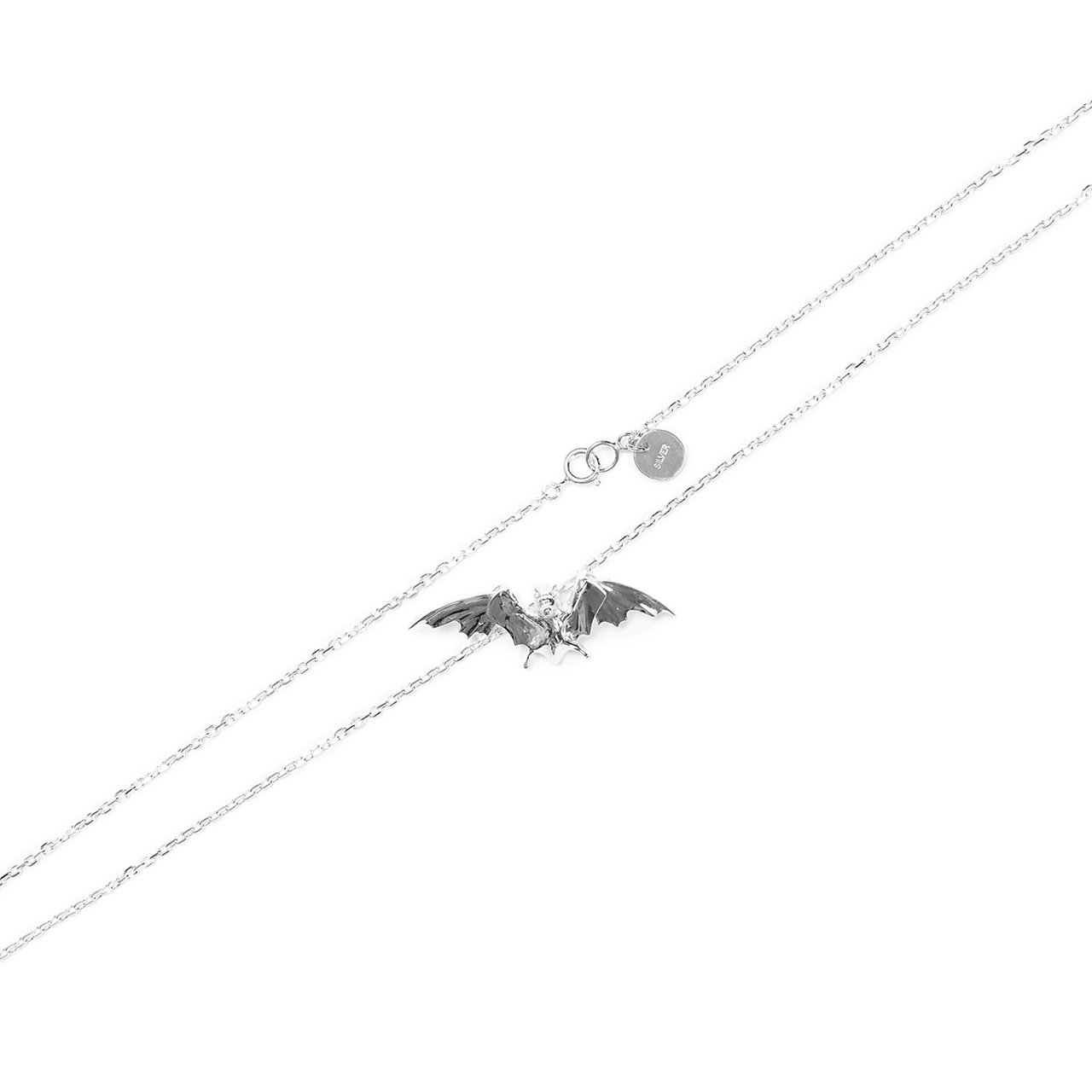 undercover undercover bat necklace (silver) UCY4N01