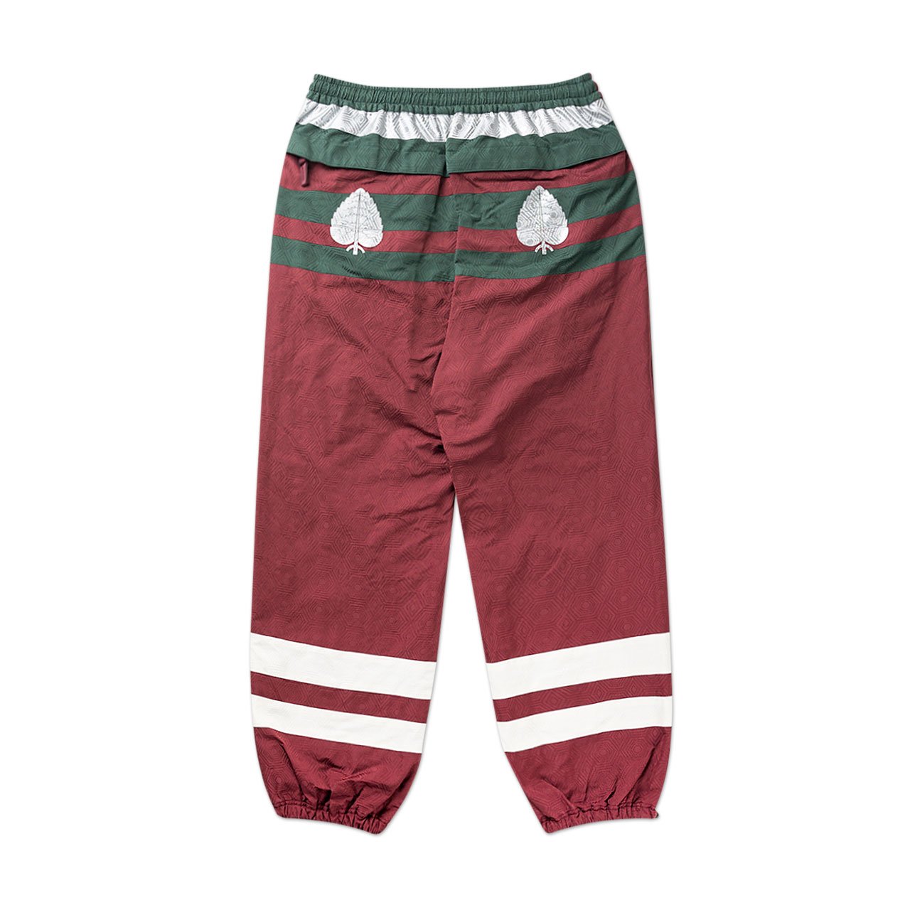 Wolfit Men Maroon Cargo Tapered Track Pant