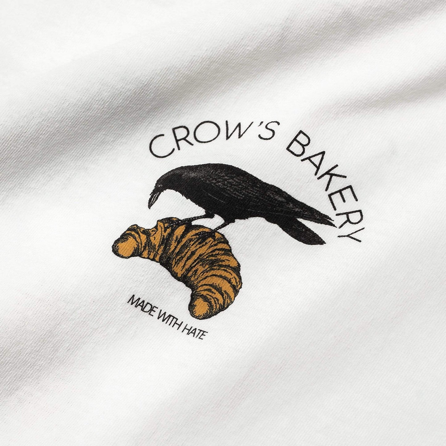 undercover undercover crow's bakery t-shirt (white)
