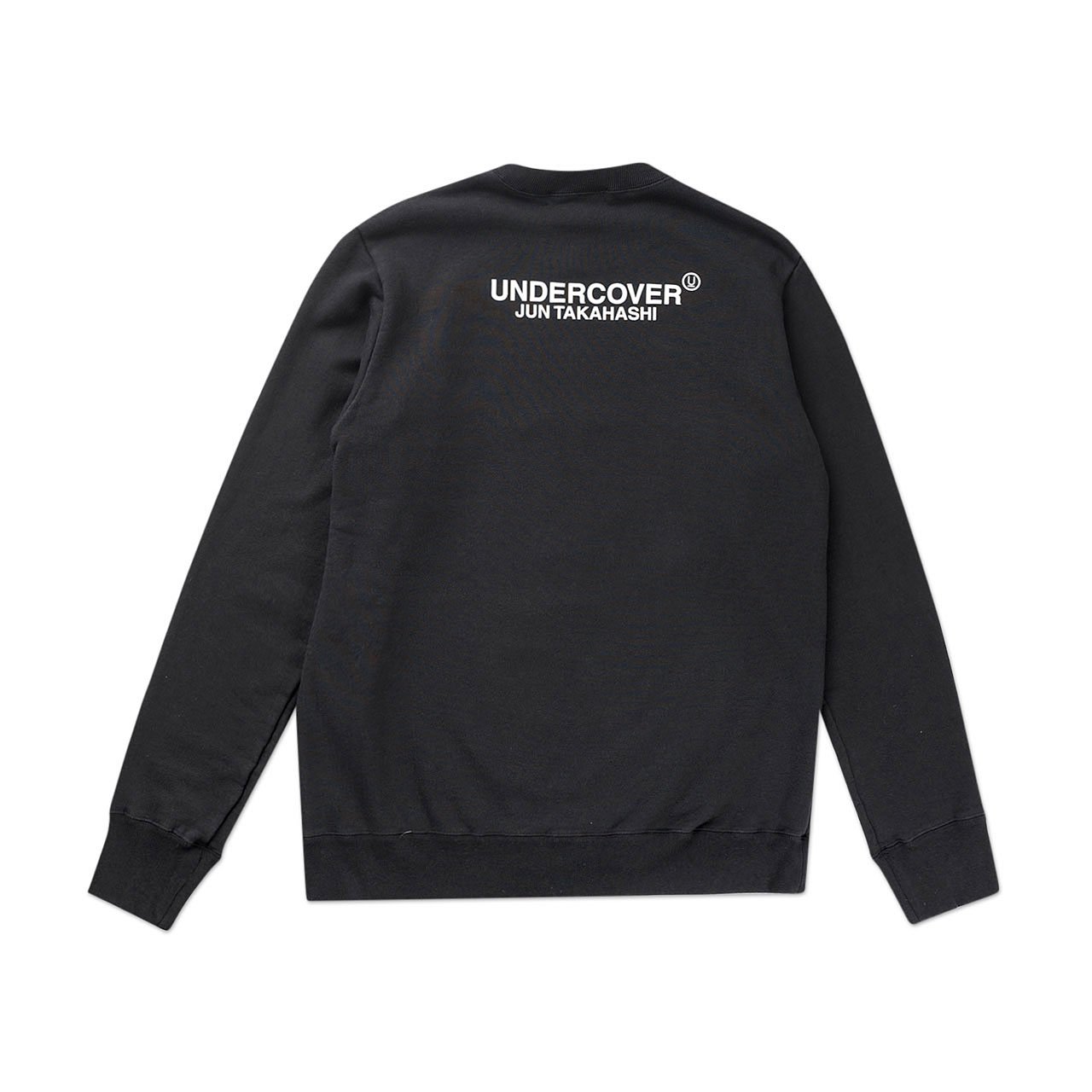 undercover fallen man sweatshirt (black) UCZ4892-1-2 - a.plus