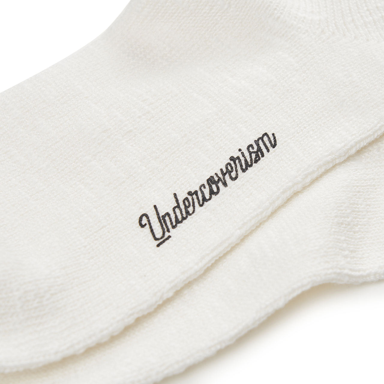 undercover logo patch socks (cream) UI1B4L02 - a.plus