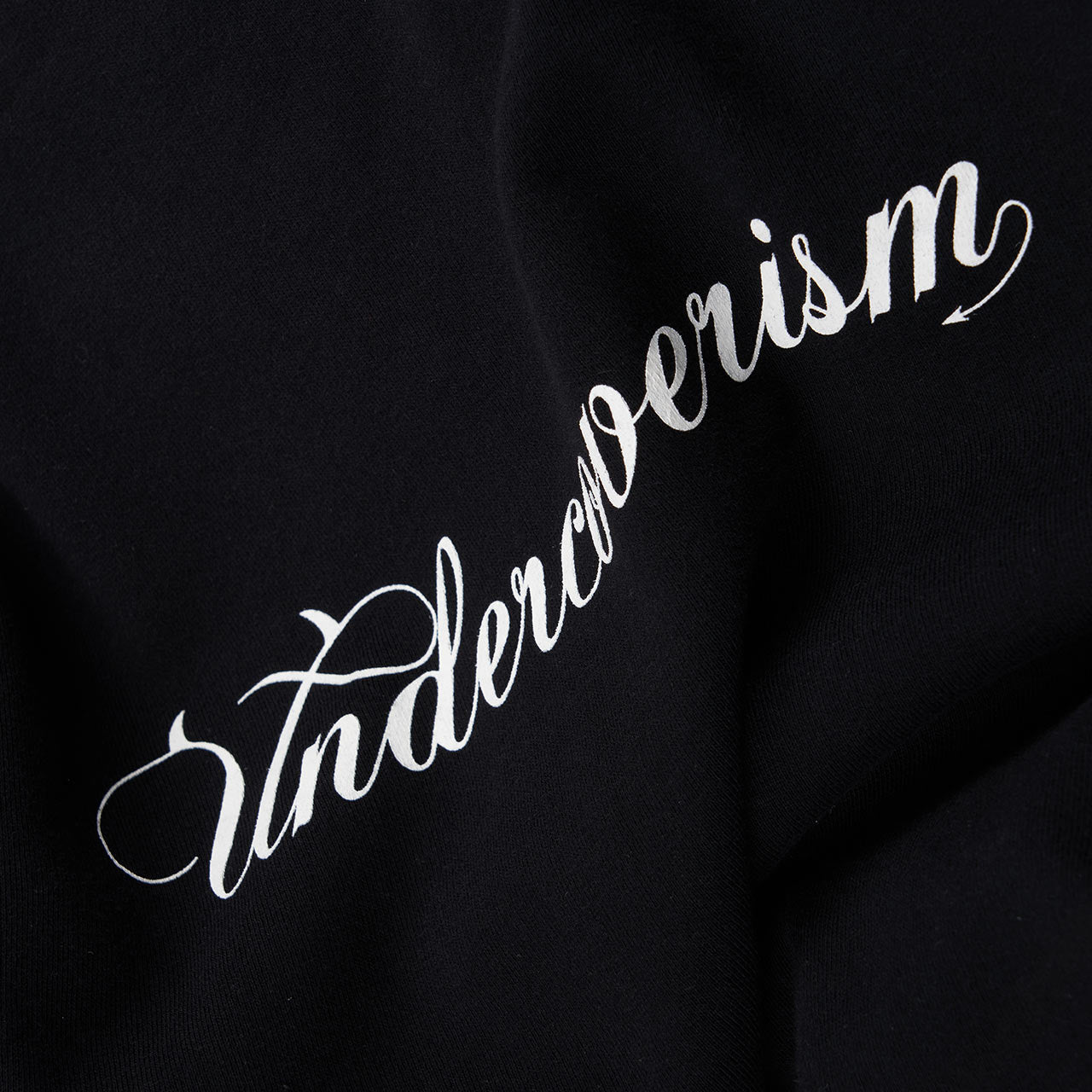 undercover undercover logo sweatshirt (black)