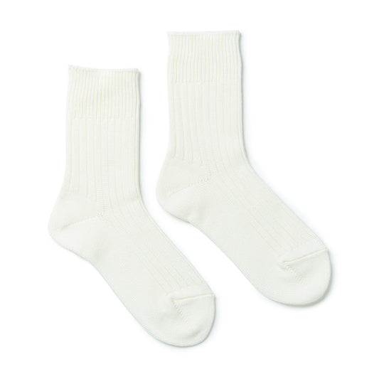 undercover undercover ribbed socks (ivory) UC1A4L01-ivo
