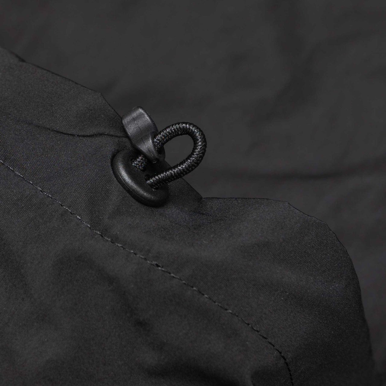 undercover undercover sten collar coat (black)