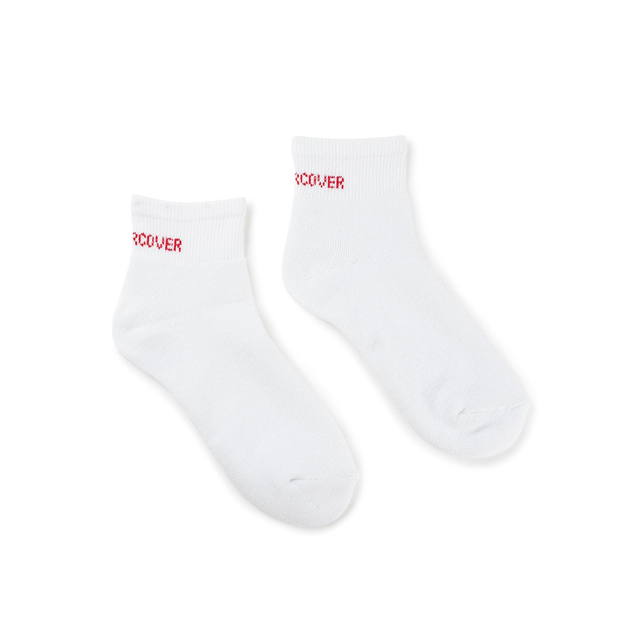 undercover undercover ucjq sneaker socks (off white) UCZ4L05-offwhite
