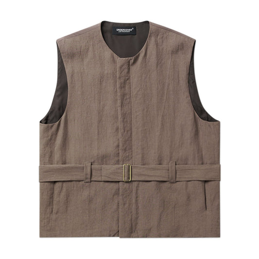 undercover undercover vest (khaki brown)