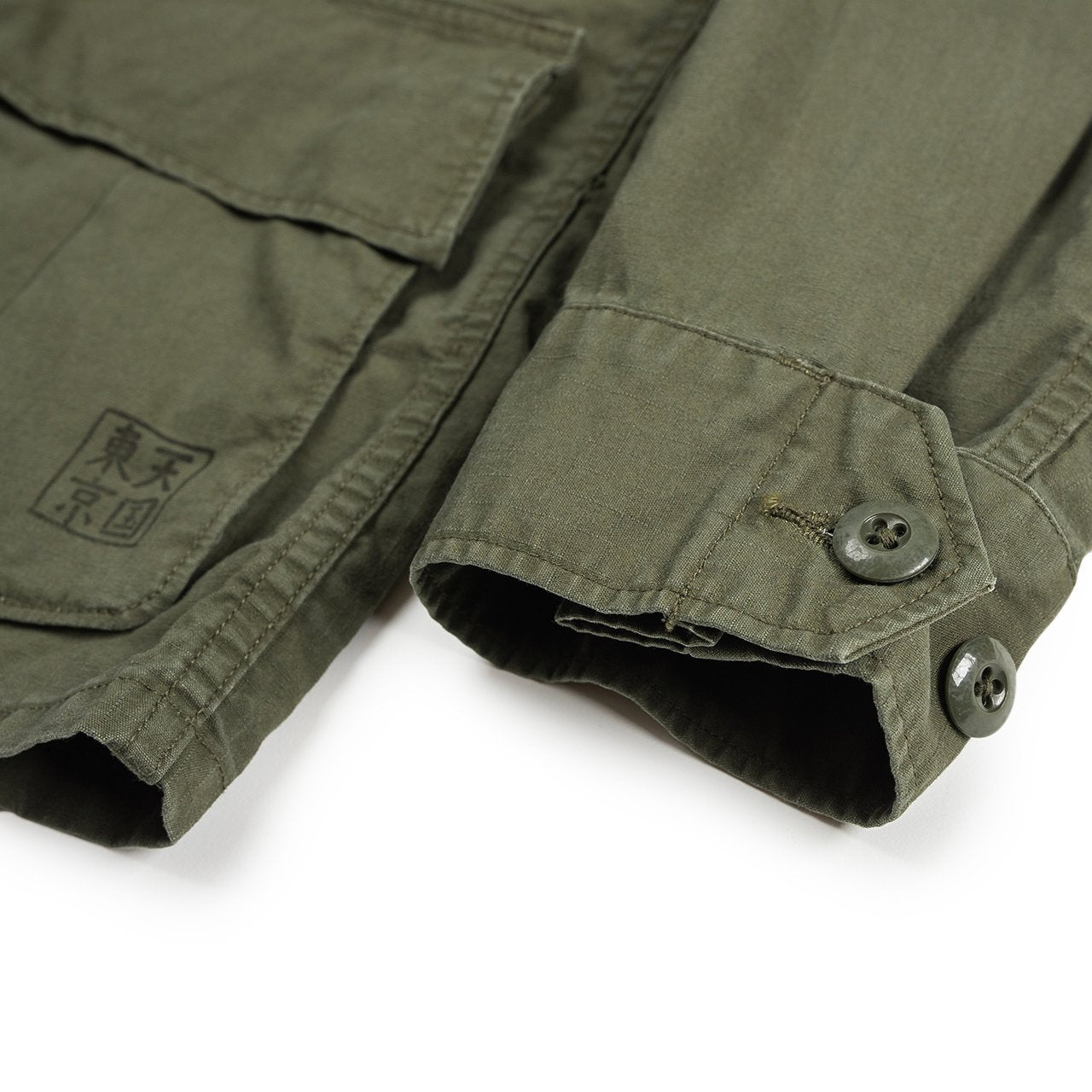 wacko maria fatigue jacket (type-3) (khaki) - 20ss-wmo-mlo3 - a.plus - Image - 6