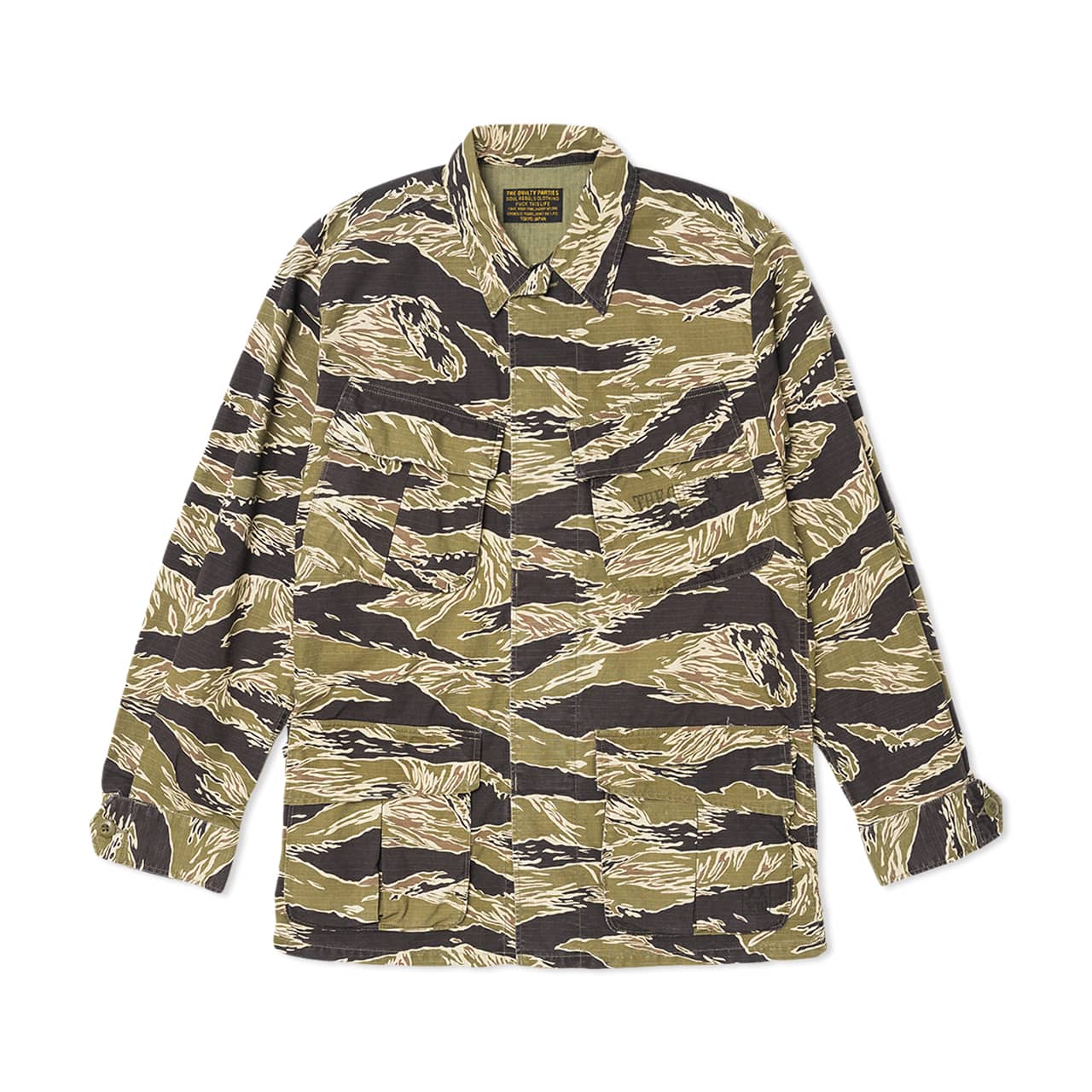 wacko maria jungle fatigue jacket (tiger camo) - 19ss-wmo-ml33 - a.plus - Image - 1