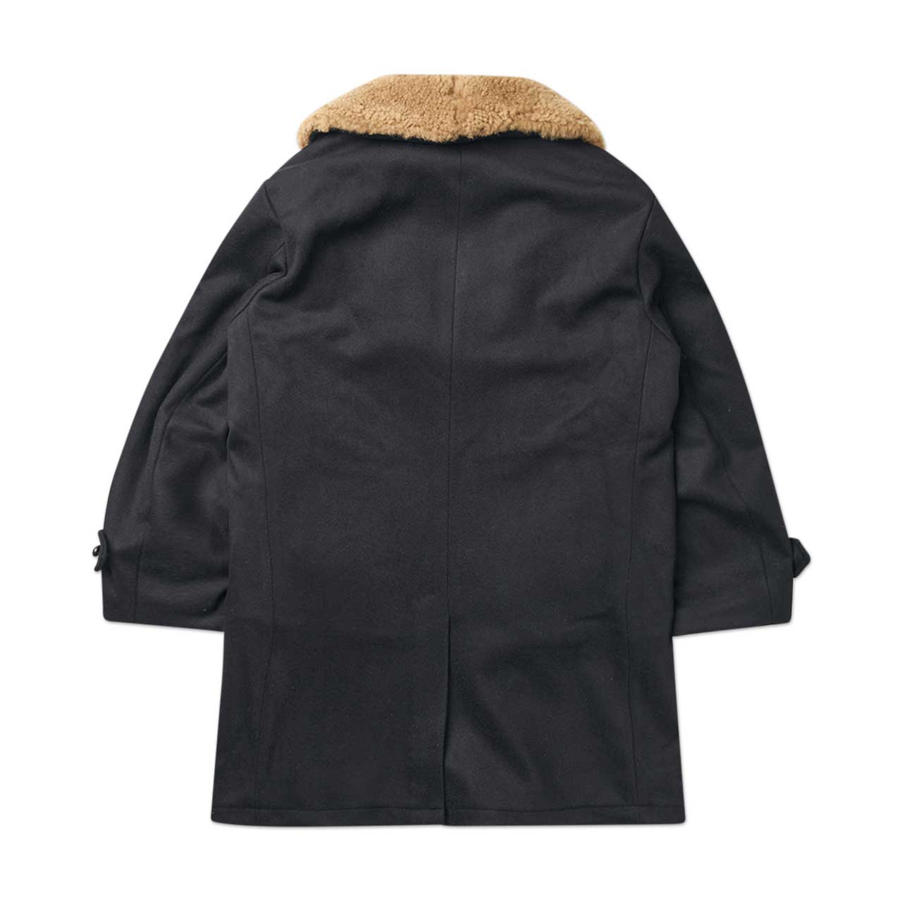 wacko maria mouton collar gang coat (black) 20FW-WMO-CO09 - a.plus