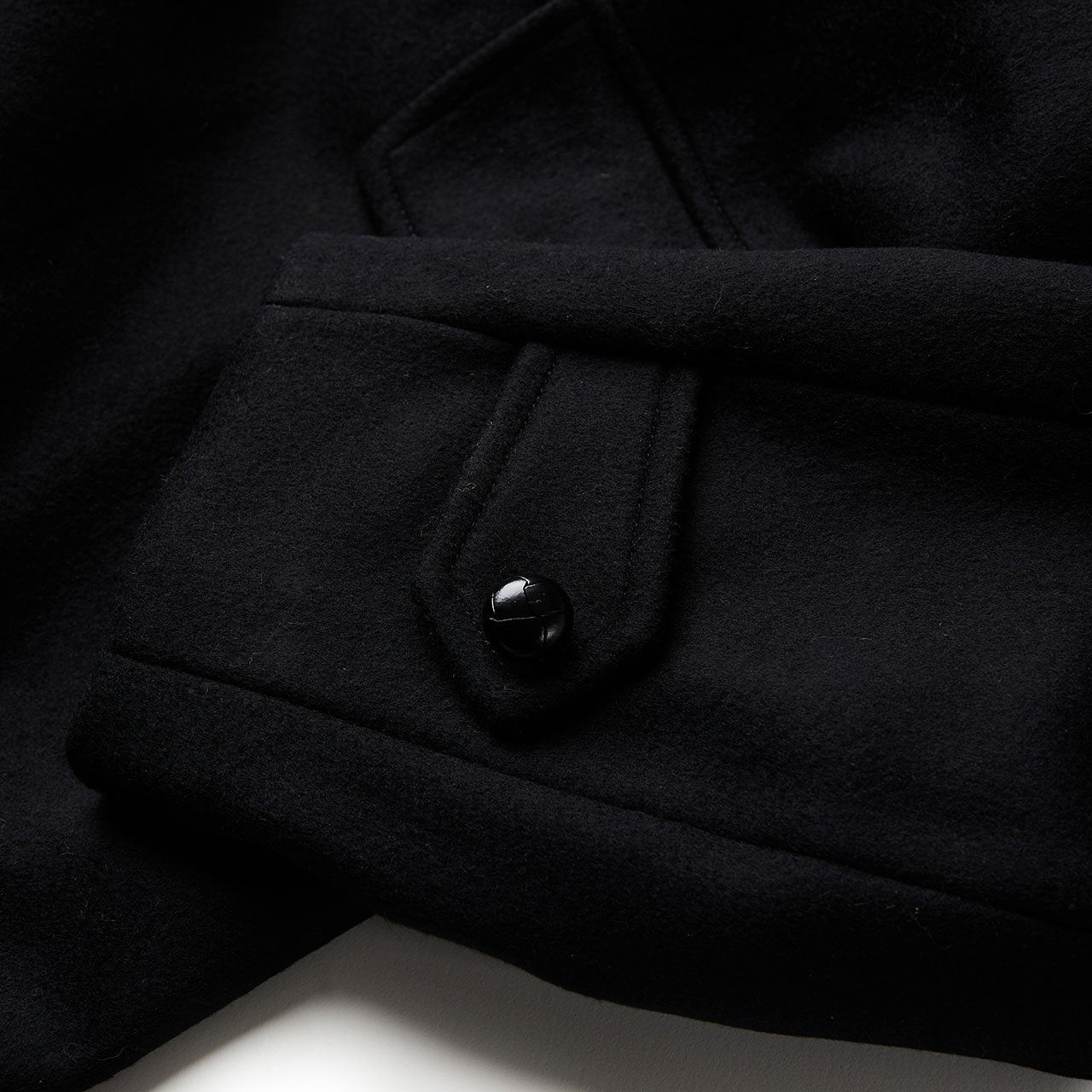 wacko maria mouton collar gang coat (black) 20FW-WMO-CO09 - a.plus