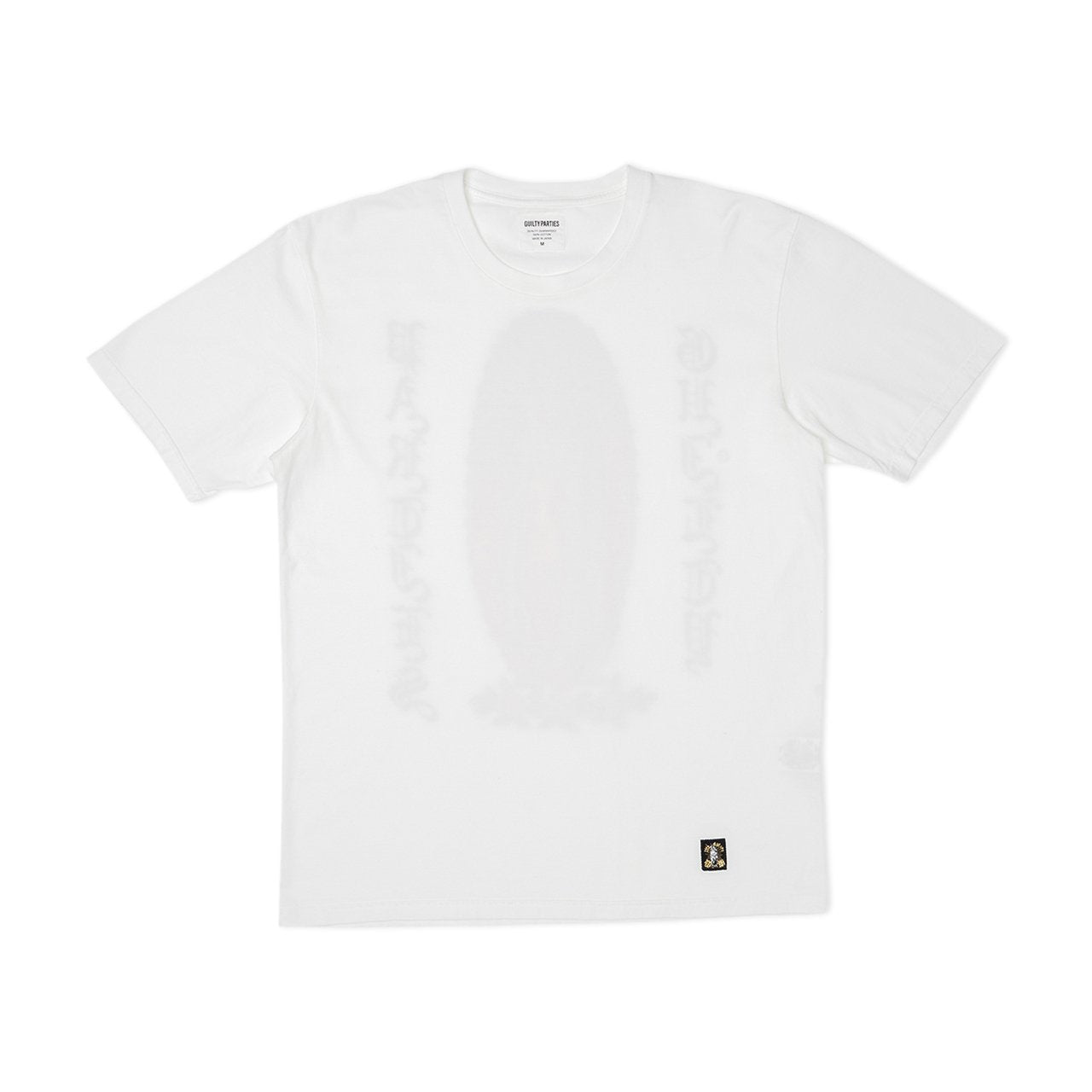 wacko maria standard crewneck t-shirt (type-7) (white) - 19fw-wmt-st07 - a.plus - Image - 1