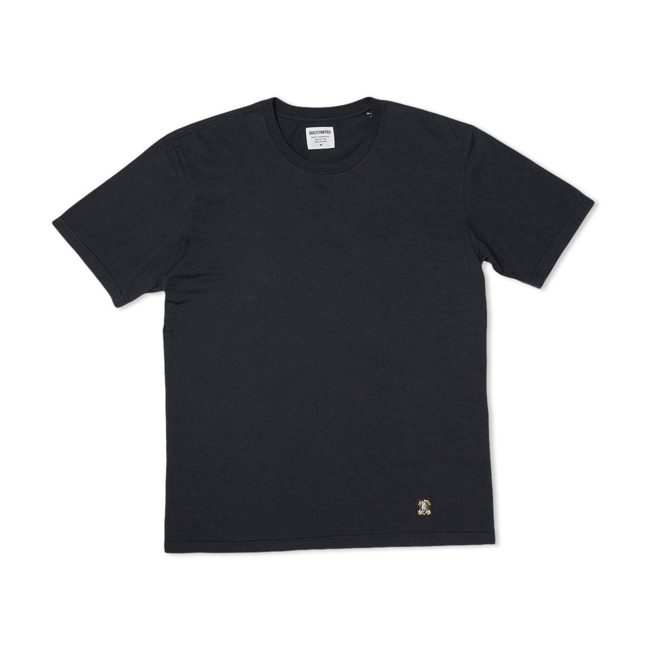 wacko maria timlehi standard crew neck t-shirt (type-1) (black) - timlehi-wm-st01 - a.plus - Image - 1
