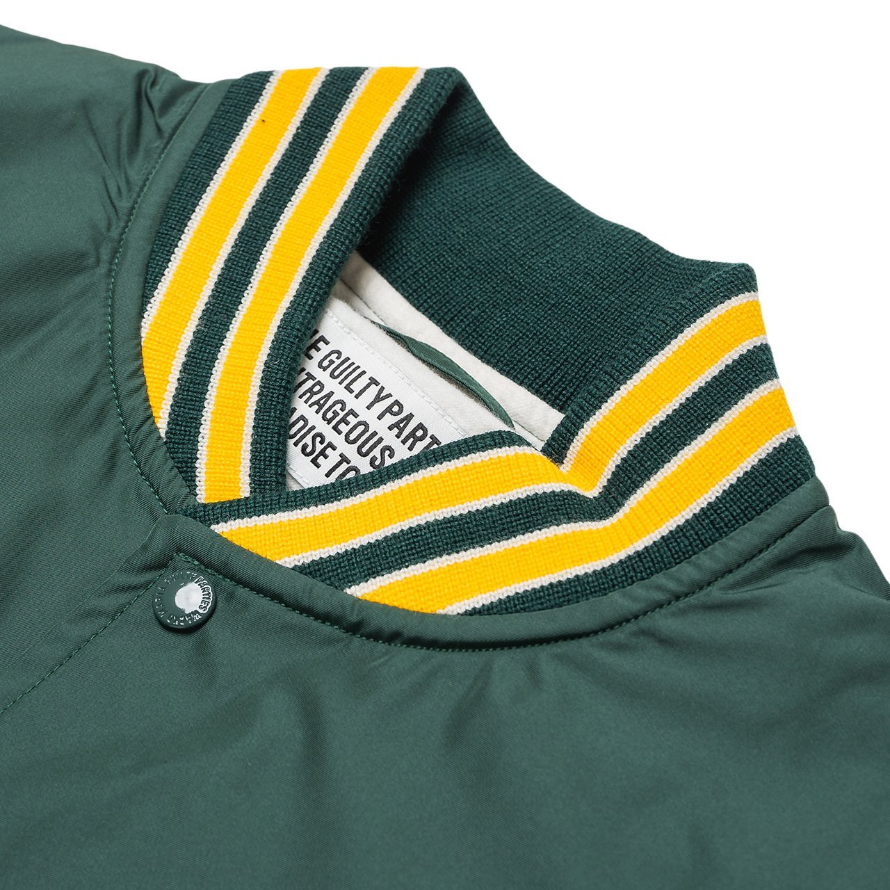 wacko maria varsity jacket type-2 (green)