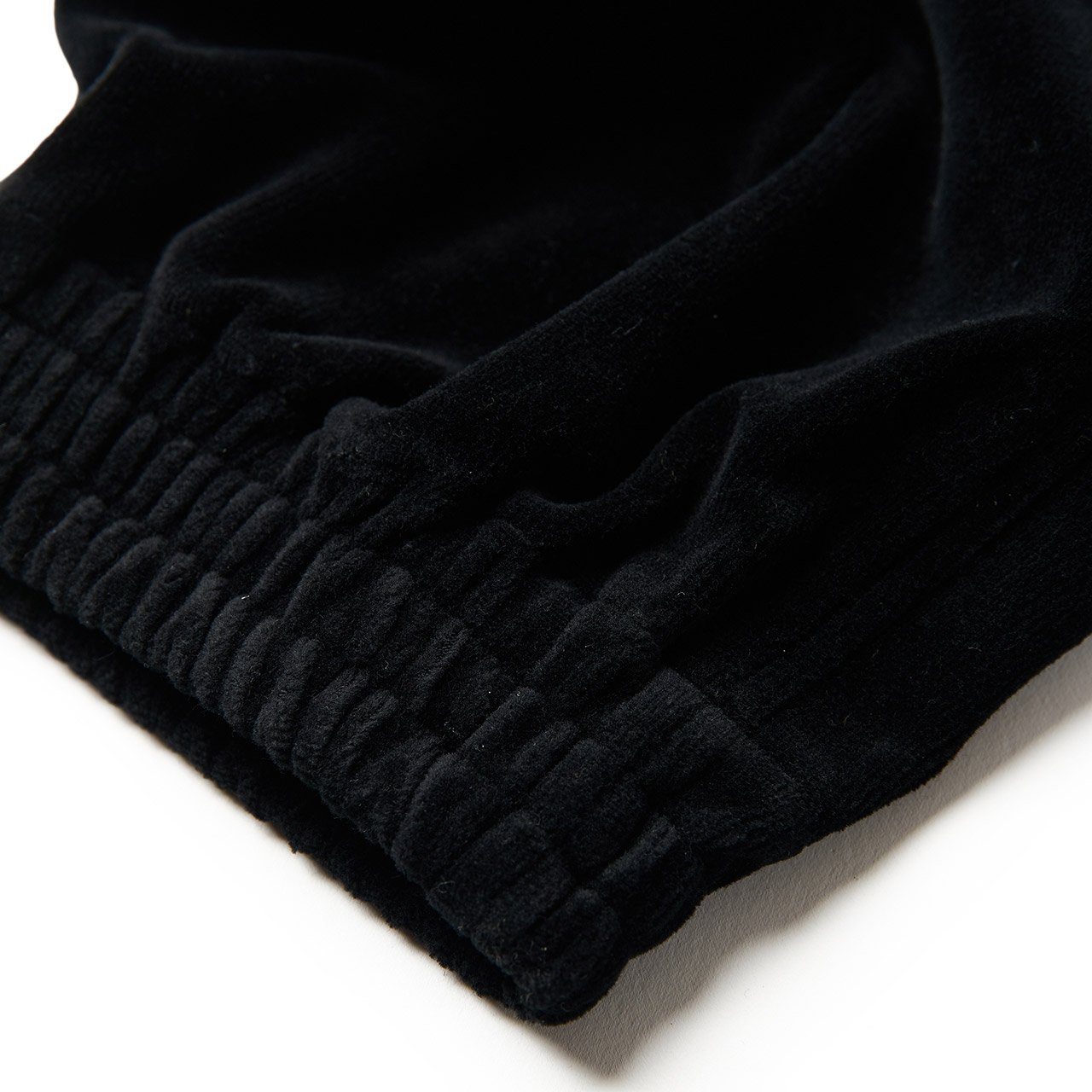 wacko maria velour pants (black) - 20fw-wmc-sp02 - a.plus - Image - 4
