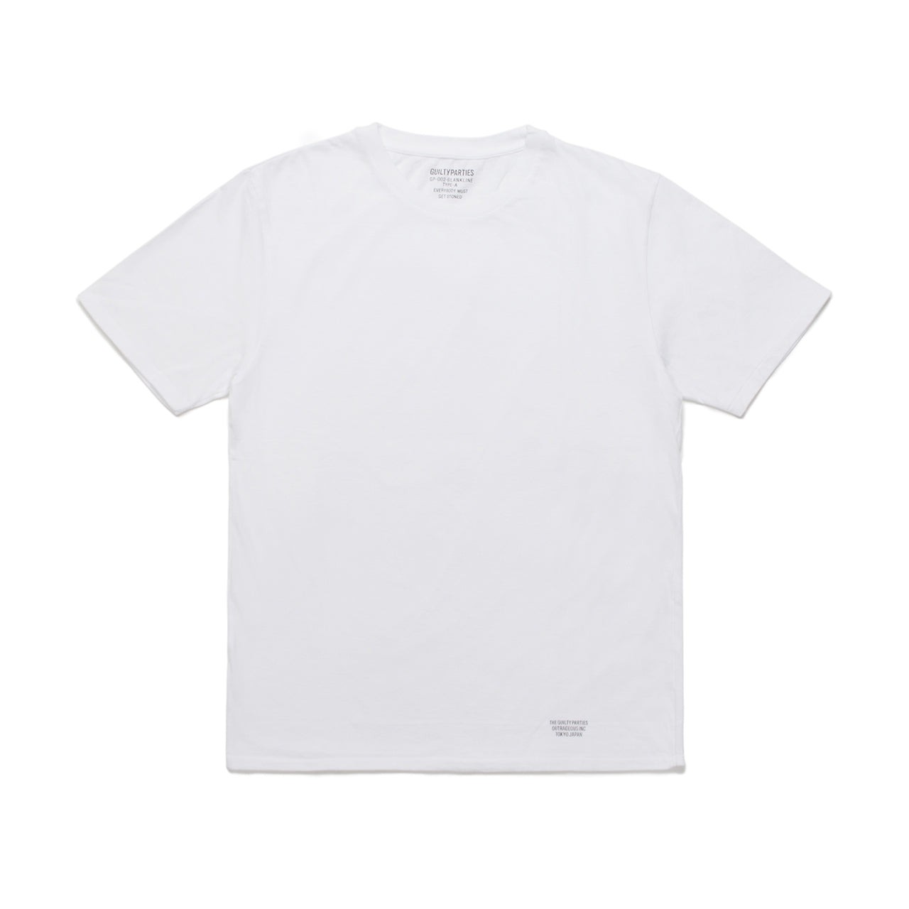 wacko maria wacko maria classic 2 pack t-shirt (white)