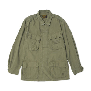 wacko maria wacko maria fatigue jacket (khaki)