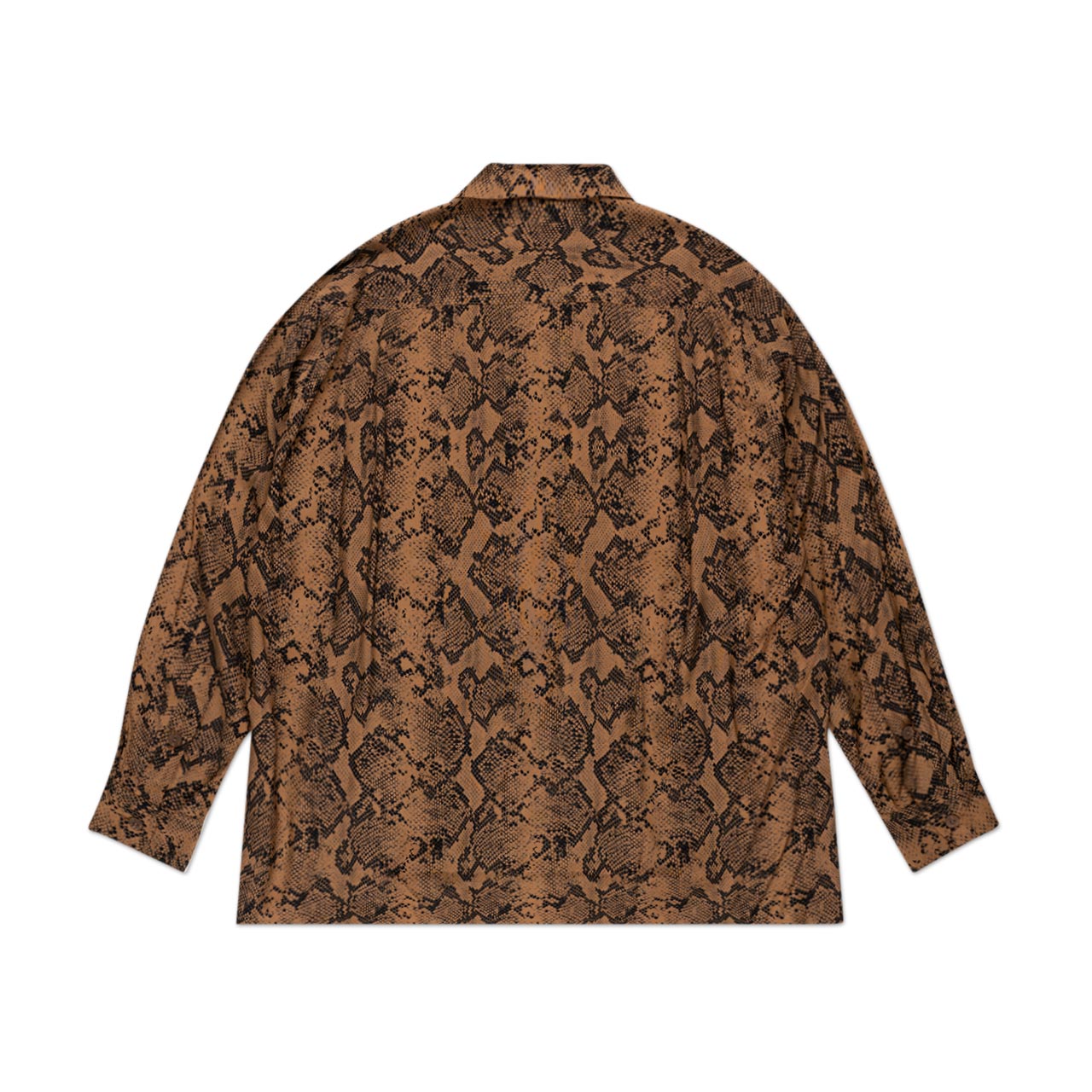 wacko maria hawaiian shirt (type-3) (brown snake) 21FW-WMS-HI03 - a.plus