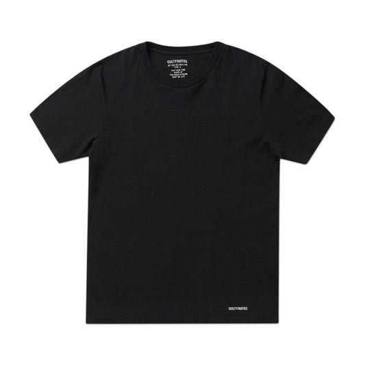 wacko maria wacko maria heavy weight blankline t-shirt (type-a) (black)
