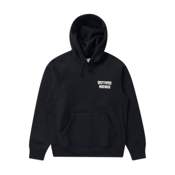 wacko maria heavy weight hoodie (type-3) (black) 21SS-WMC-SS03 - a.plus