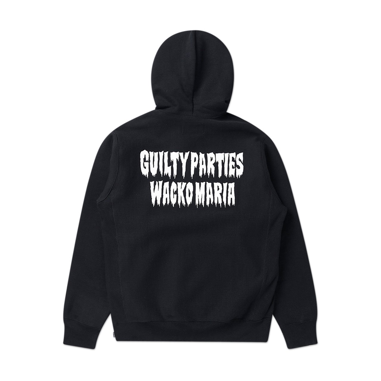 wacko maria wacko maria heavy weight hoodie (type-3) (black)