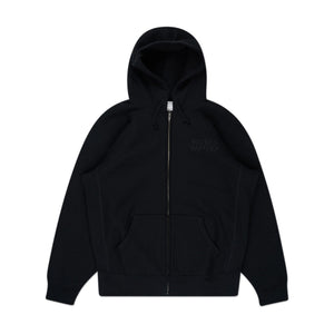 wacko maria wacko maria heavyweight full zip hoodie (black)