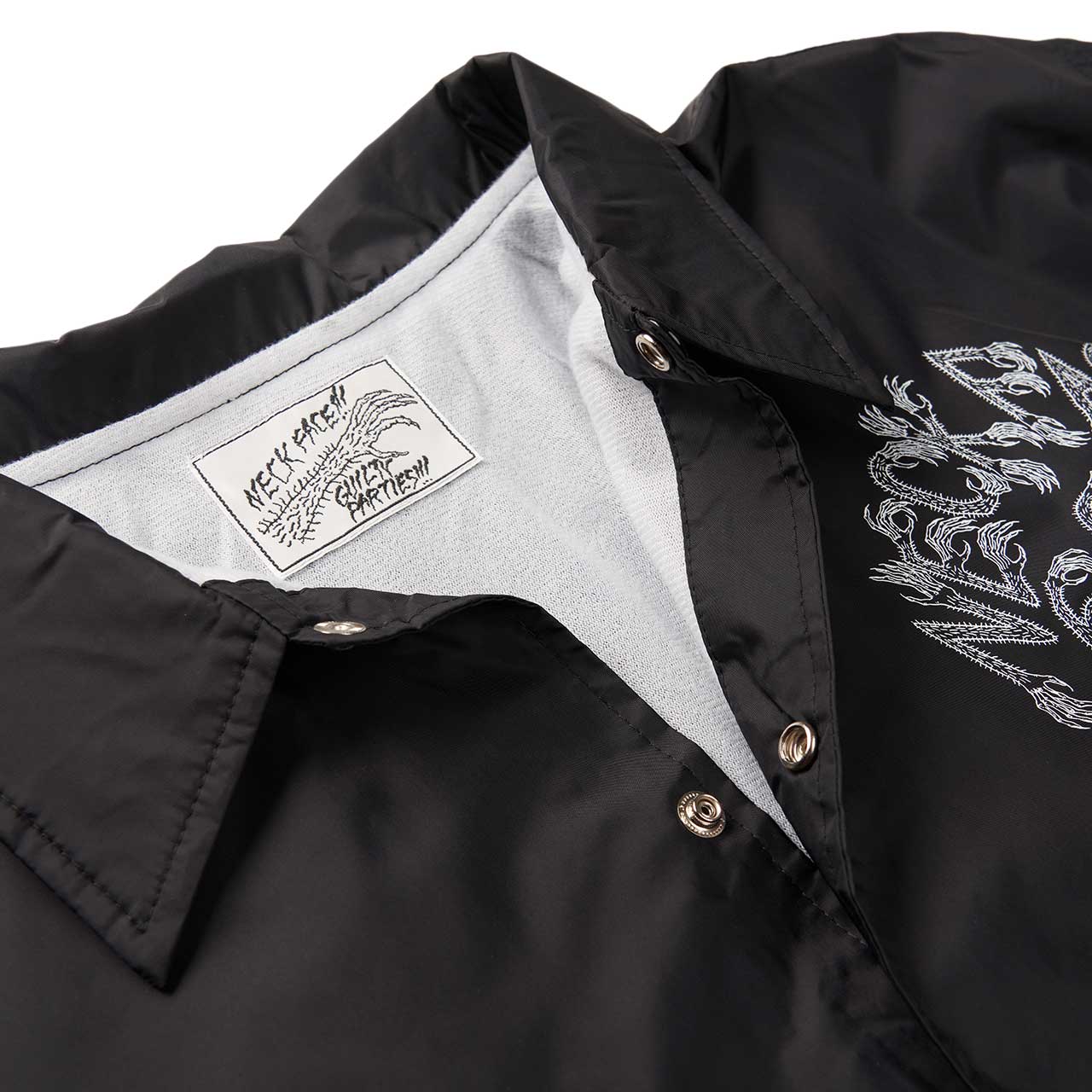 wacko maria 'neck face' coach jacket (black) NECKFACE-WM-BL17 - a.plus