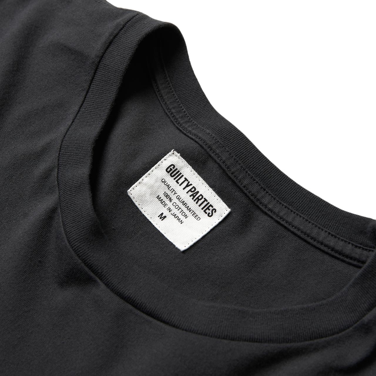 wacko maria wacko maria standard crew neck t-shirt (type-1) (black)