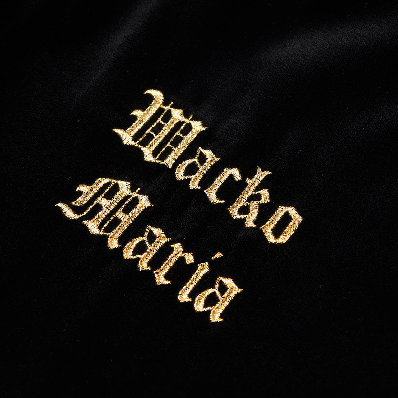 wacko maria wacko maria velvet jacket (black)
