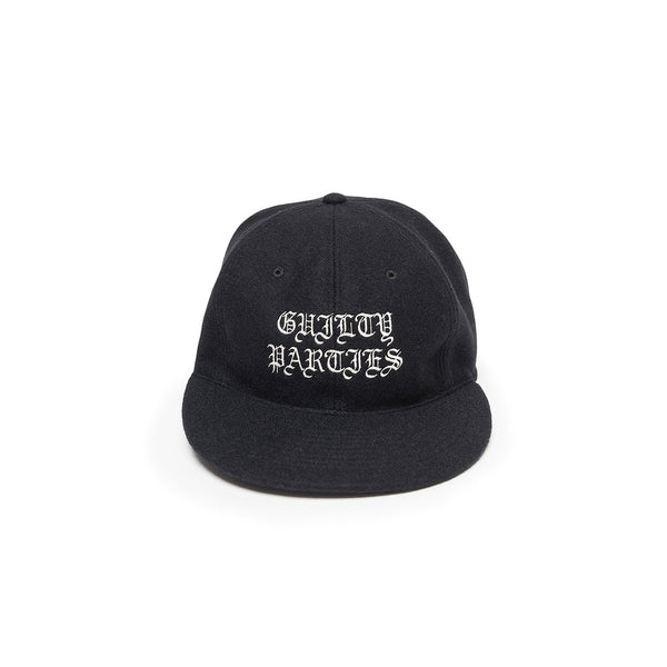 wacko maria wool 6 panel cap (type-1) (black) 19FW-WMA-CP01 - a.plus