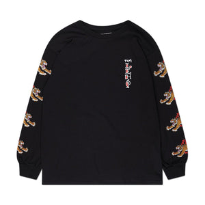 wacko maria wacko maria x tim lehi crew neck longsleeve (black)