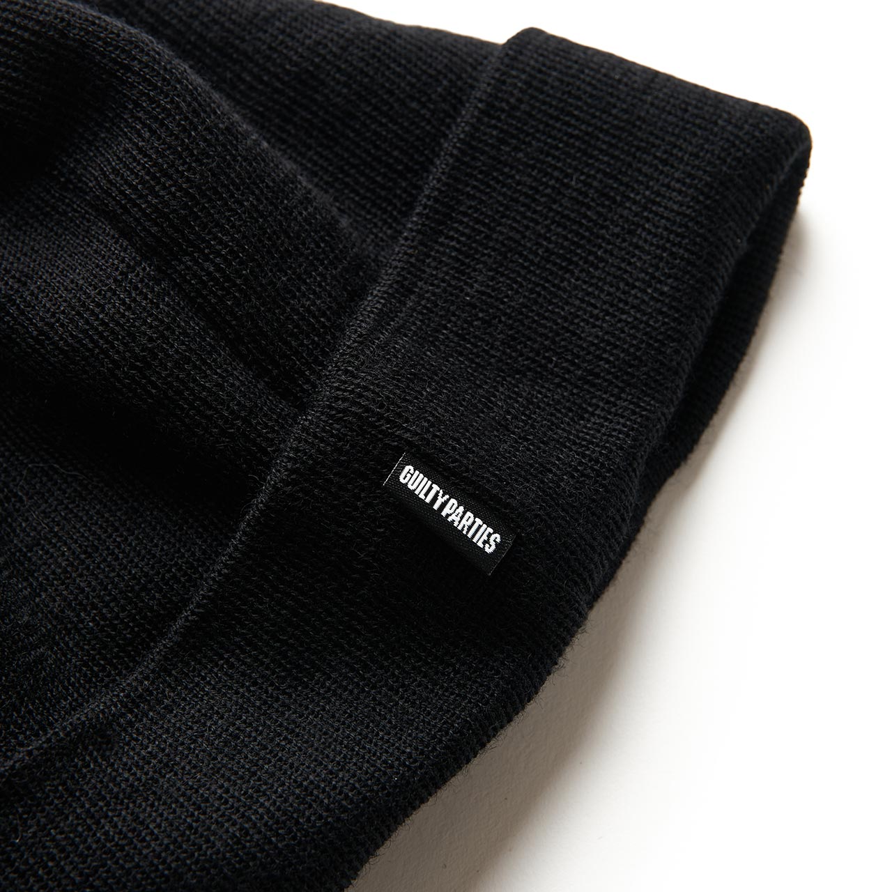 wacko maria wool knit watch cap (type-1) (black) - 20fw-wma-cp02-blk - a.plus - Image - 3