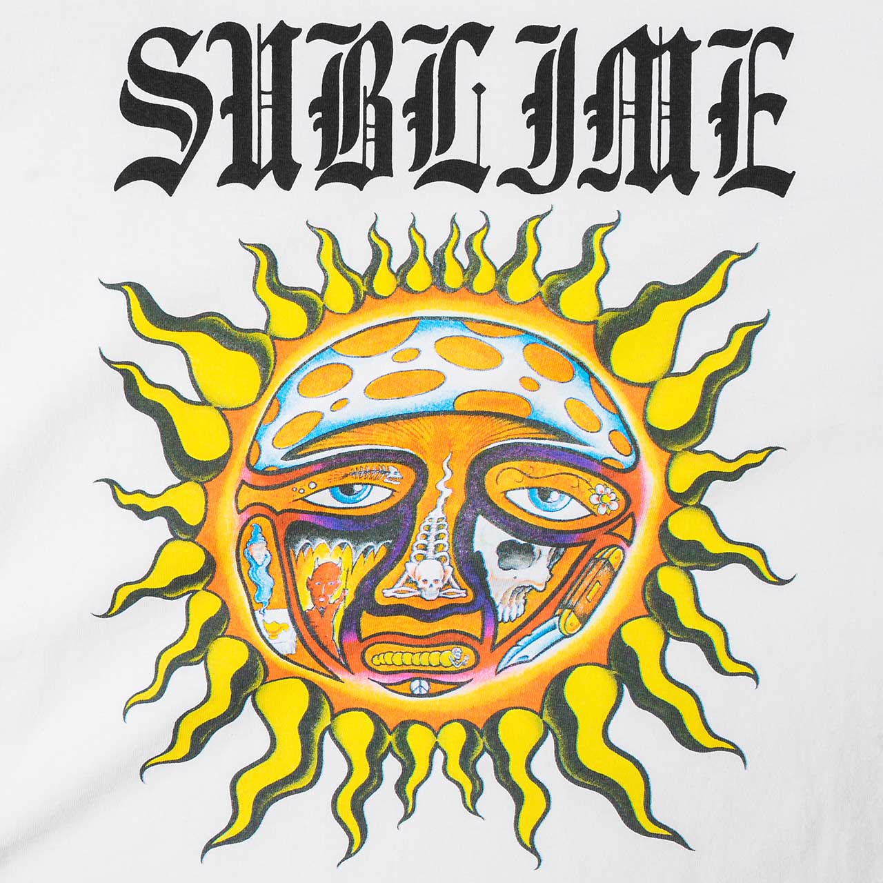 wacko maria x sublime washed heavy weight t-shirt (type-5) (white) - sublime-wm-wt05 - a.plus - Image - 4